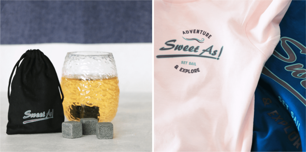 boating tees and whiskey stones boat merch